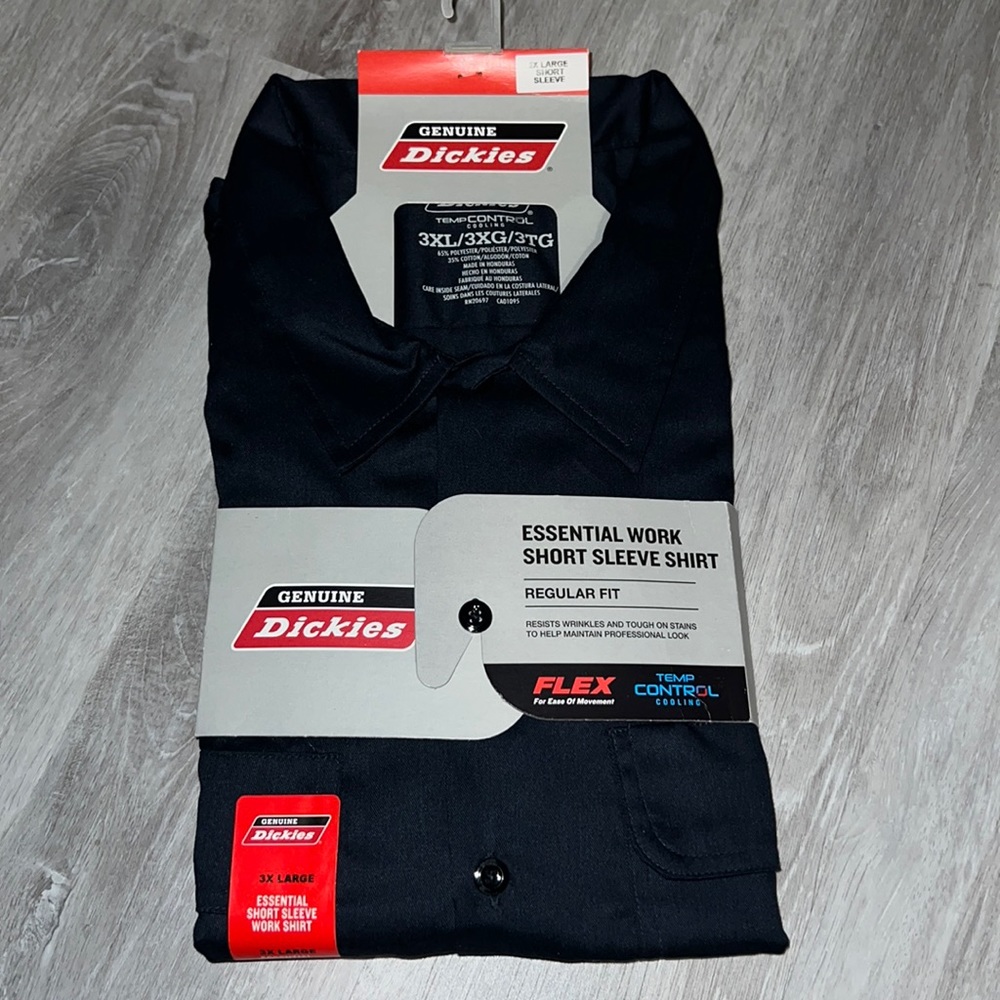 Dickies short sleeve navy blue 3X large